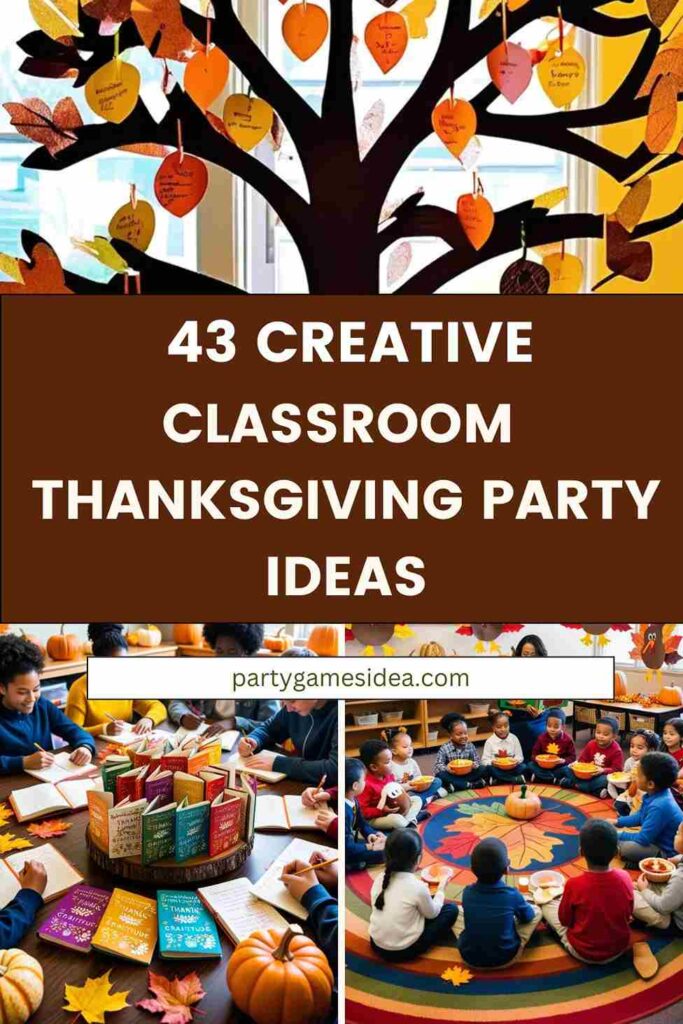 43 Creative Classroom Thanksgiving Party Ideas Fun Party Games Ideas