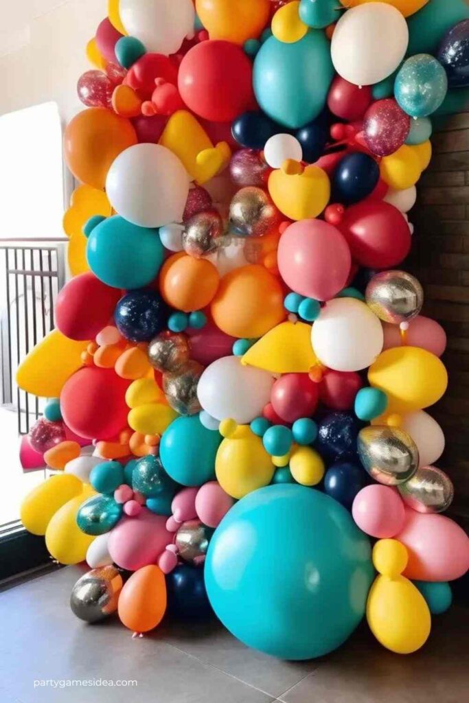 Colorful Balloon Garland