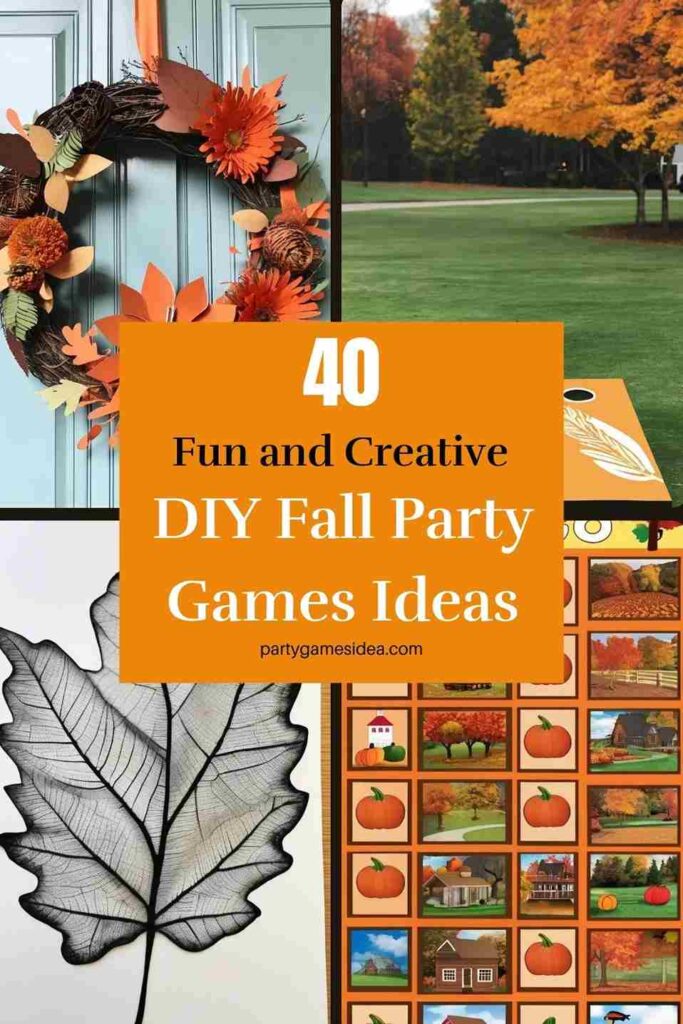 DIY Fall Party Games