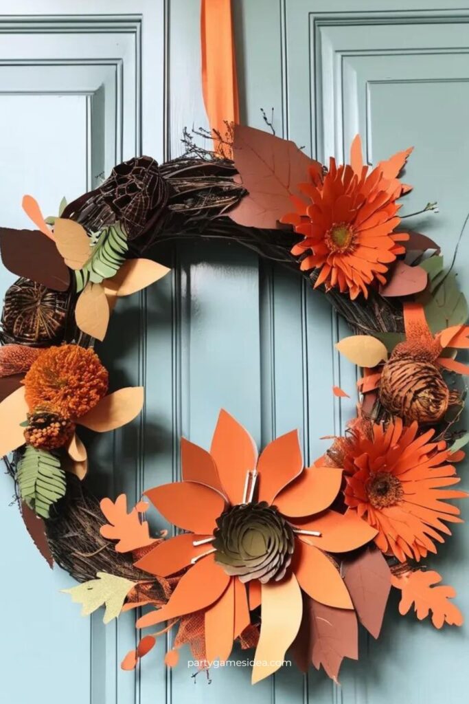 DIY Fall Wreath Making