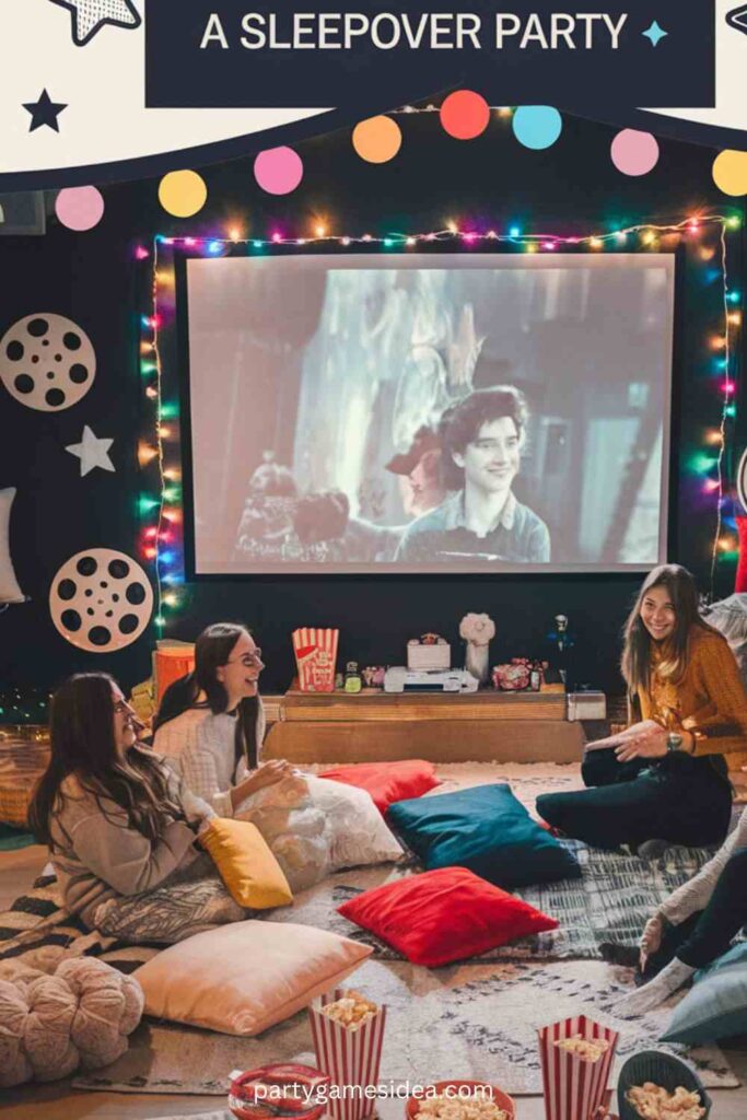 DIY Movie Night Setup