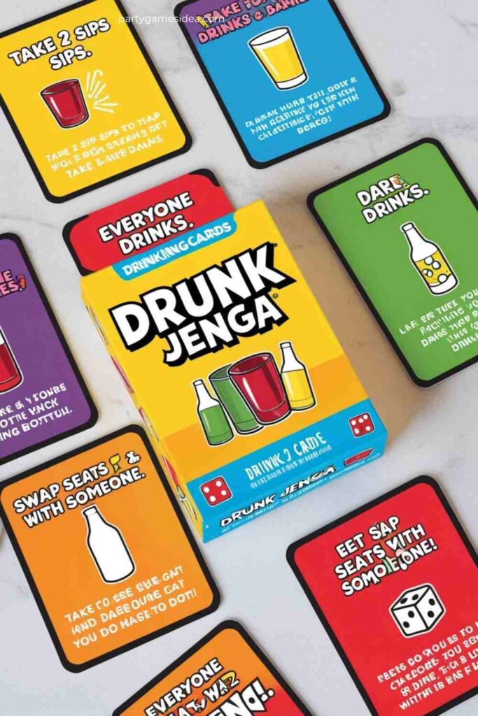 Drunk Jenga Cards