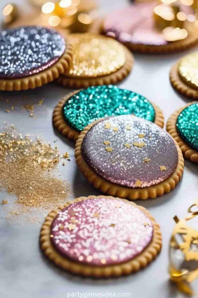 Edible Glitter Cookies