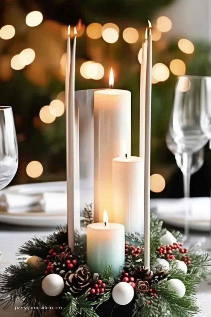 Elegant Candle Arrangements