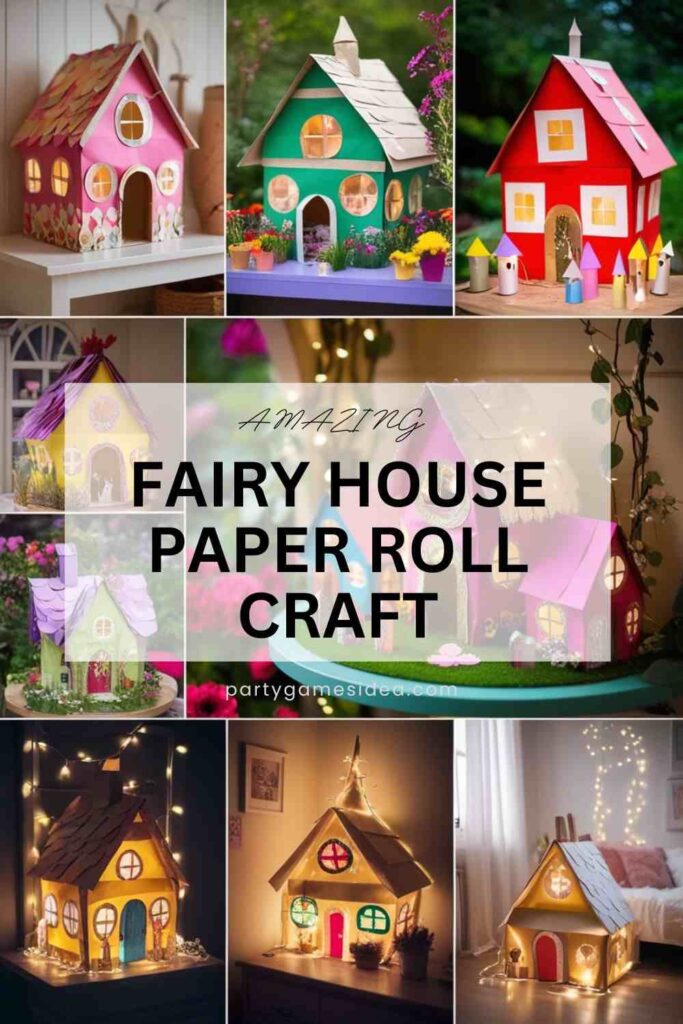 Fairy House Paper Roll Craft