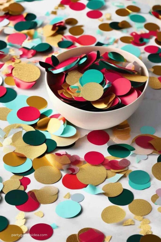 Festive Confetti Table Scatters