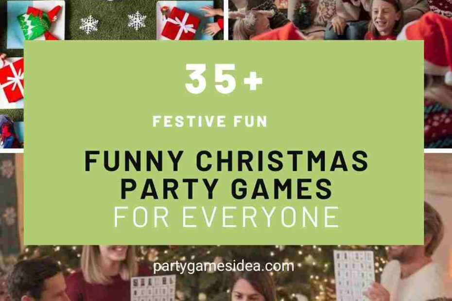 Funny Christmas Party Games