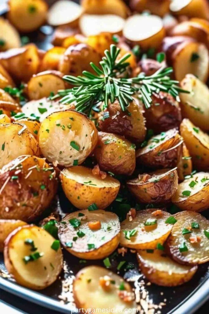 Garlic Parmesan Roasted Potatoes