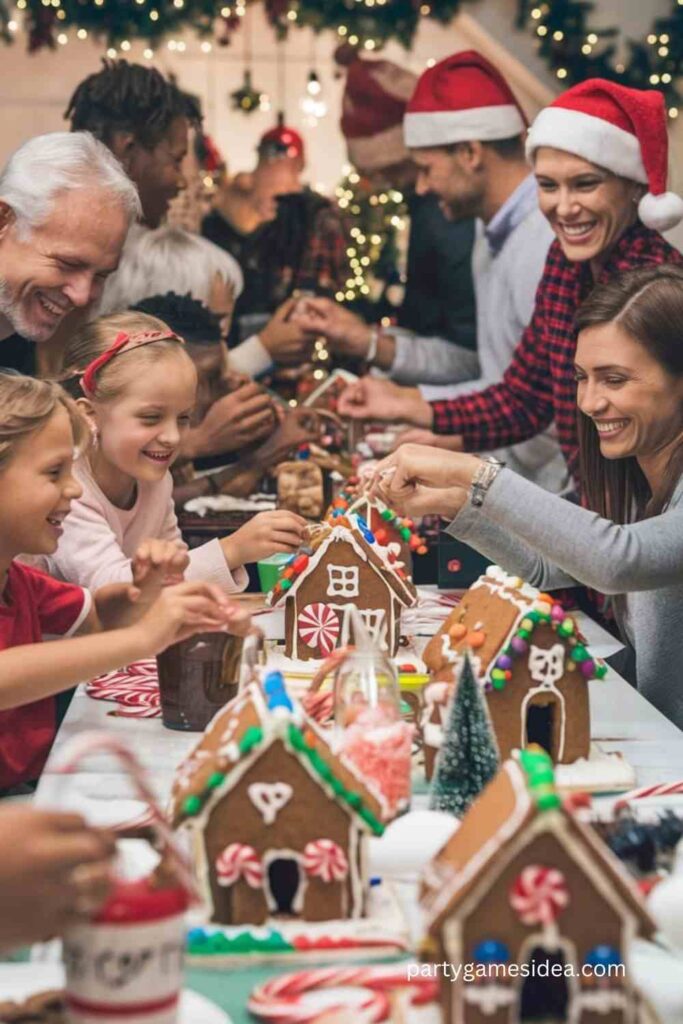 Gingerbread House Decorating