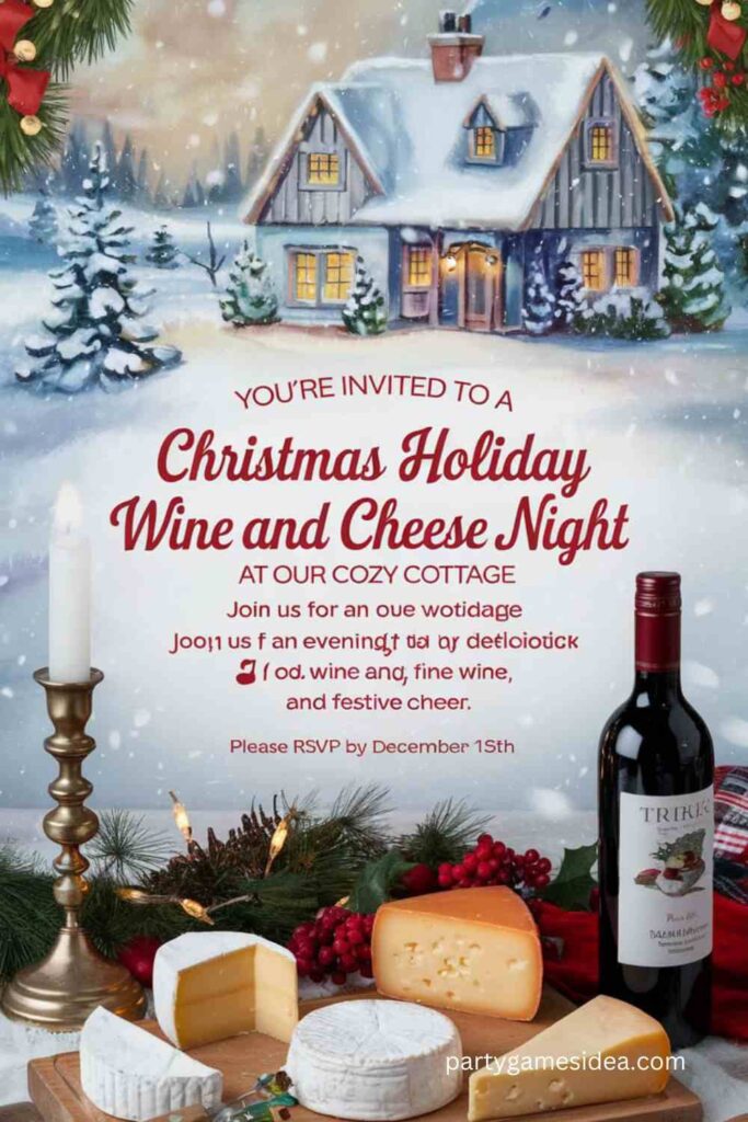 Holiday Wine and Cheese Night