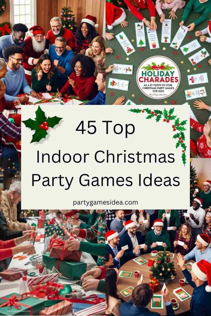 Indoor Christmas Party Games Ideas