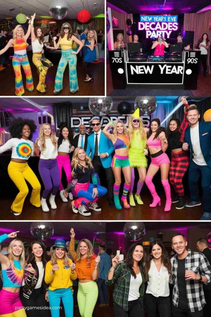 New Year Decades Party