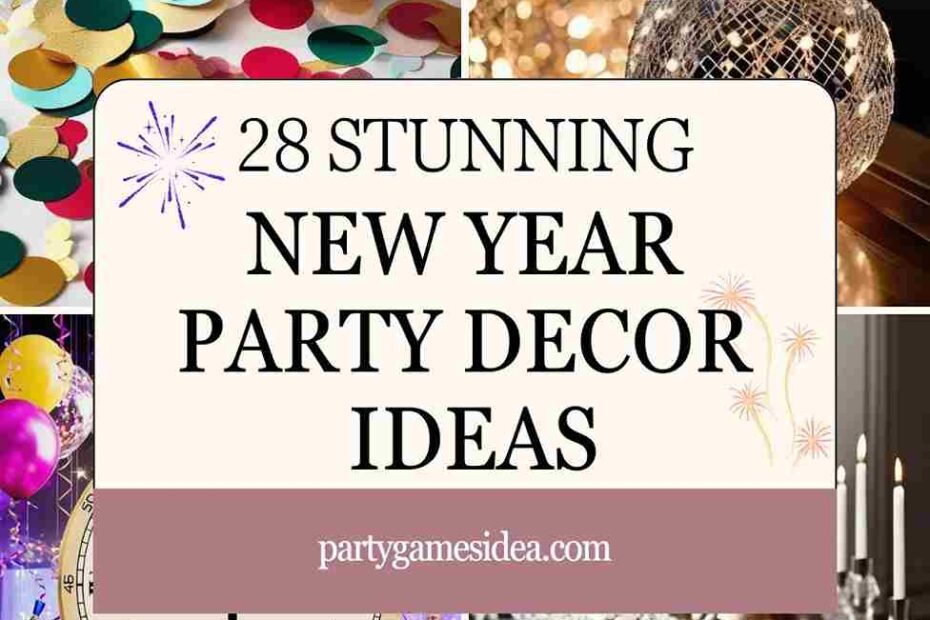 New Year Party Decor Ideas