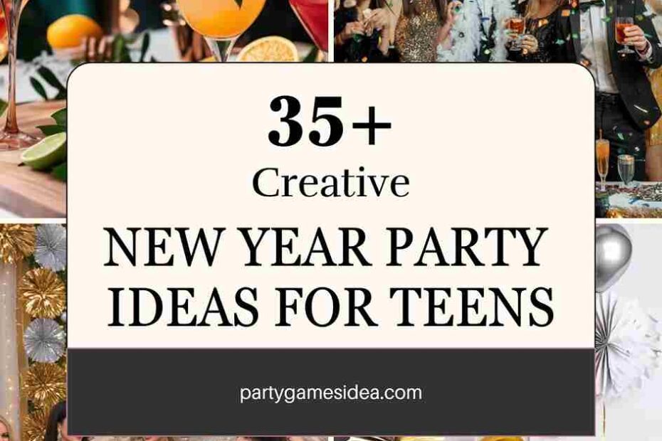 New Year Party Ideas For Teens