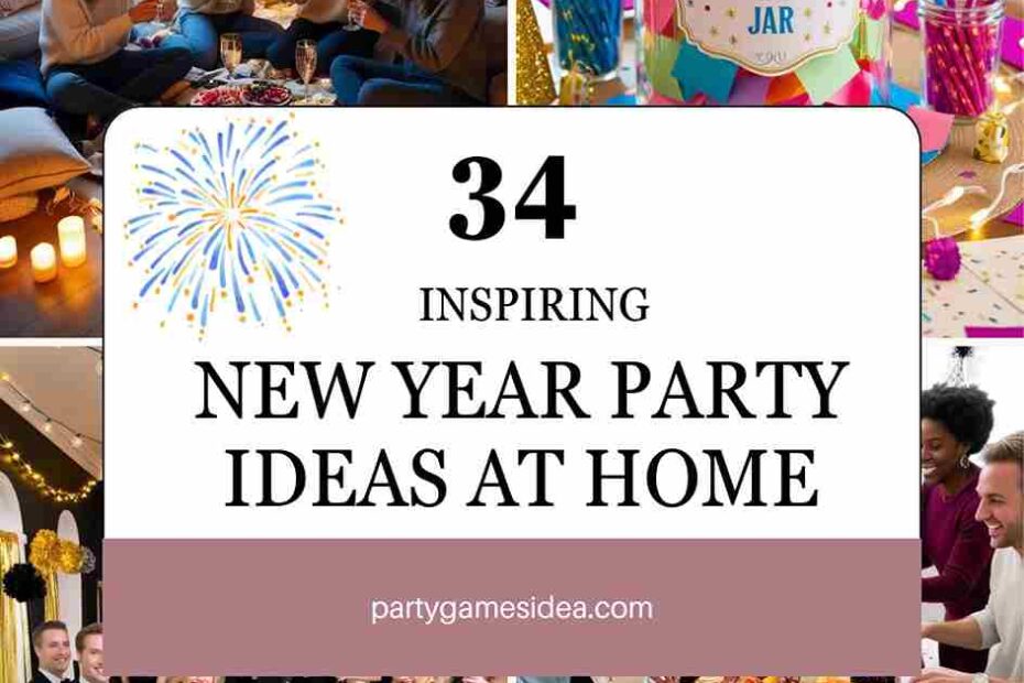 New Year Party Ideas at Home