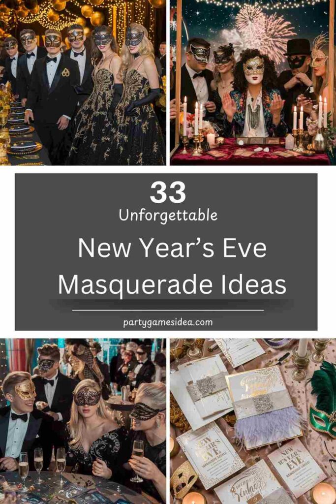 New Year’s Eve Masquerade Ideas