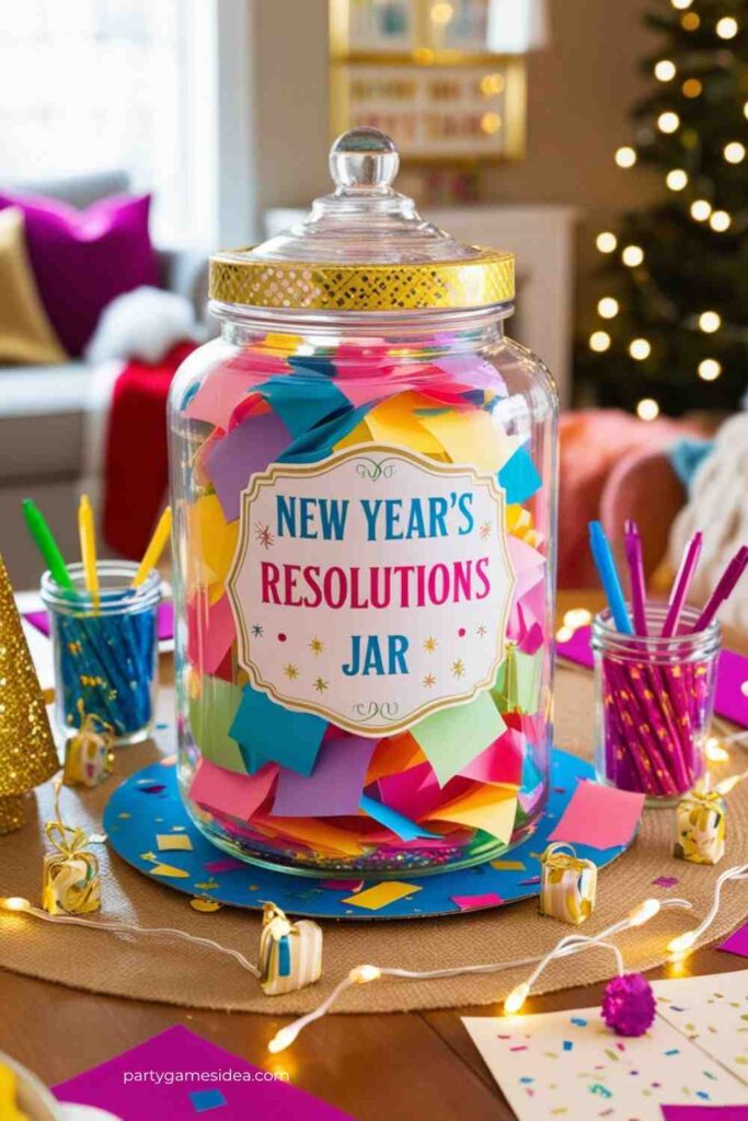 New Year’s Resolution Jar