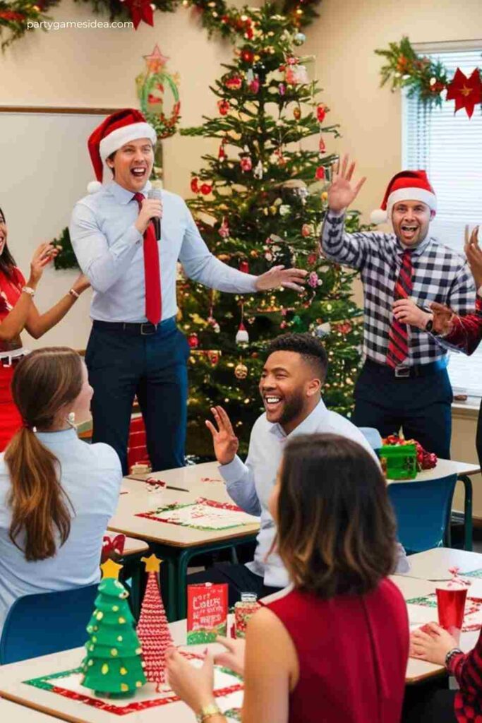 Office Christmas Charades