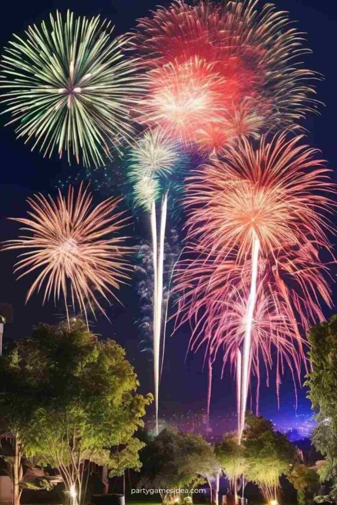 Outdoor Fireworks Display