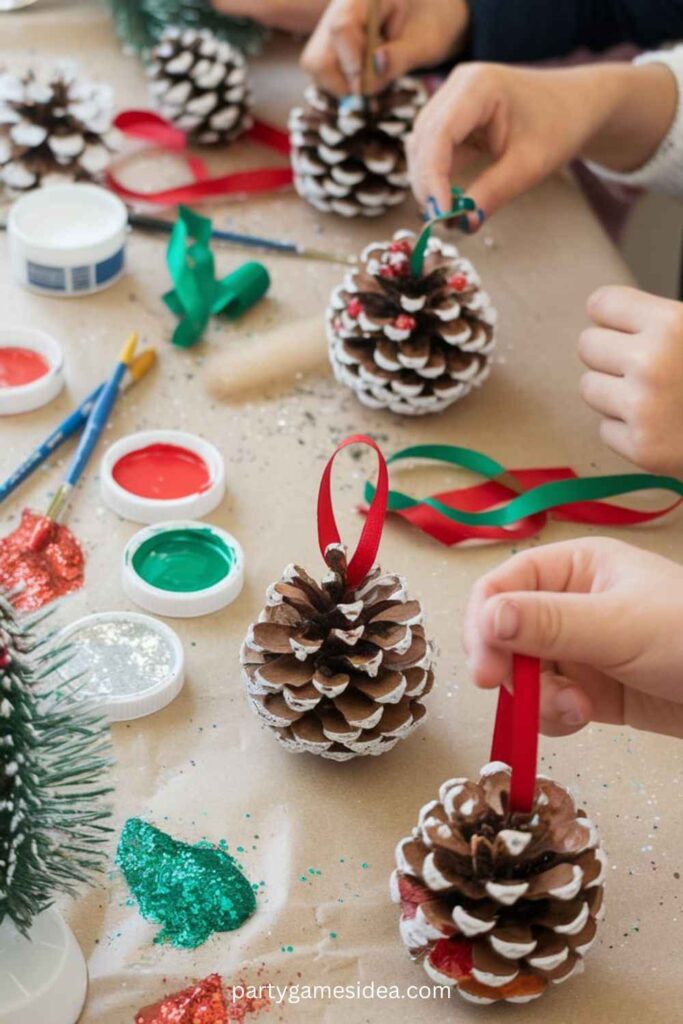 Pine Cone Ornaments