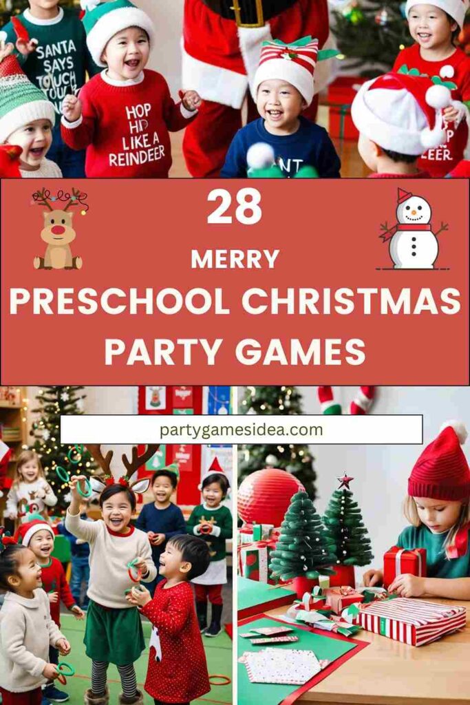 Preschool Christmas Party Games