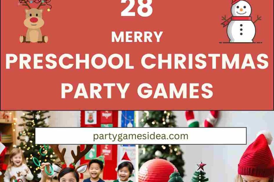 Preschool Christmas Party Games