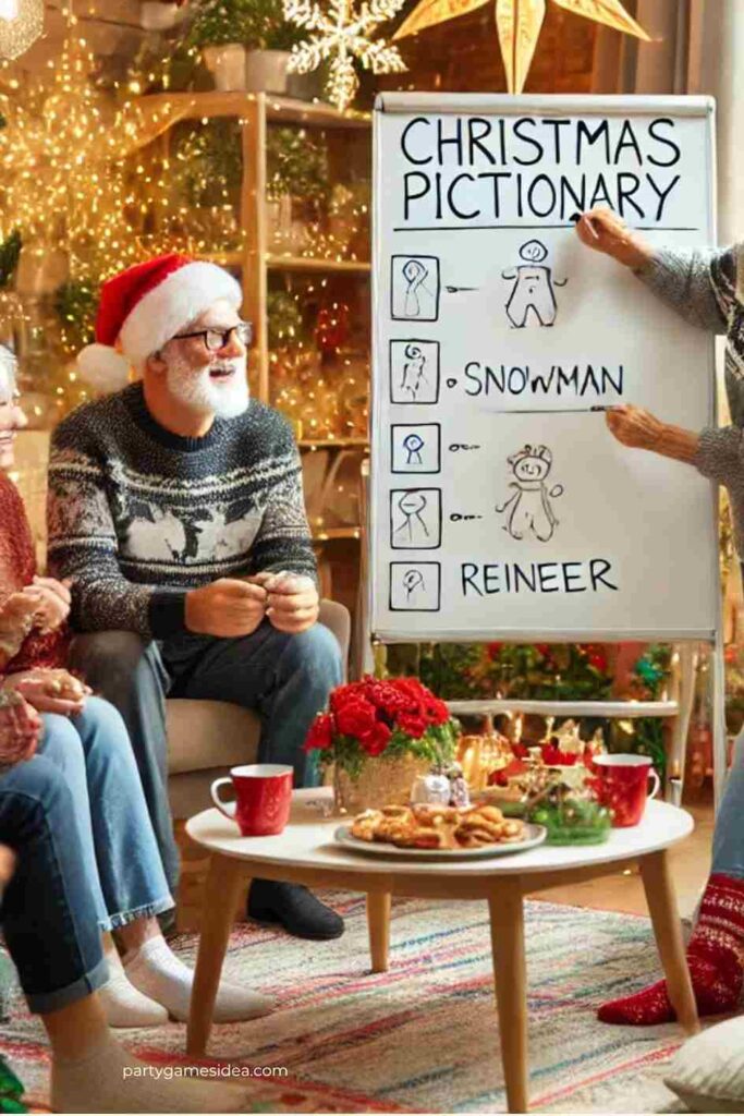 Seniors Christmas Pictionary