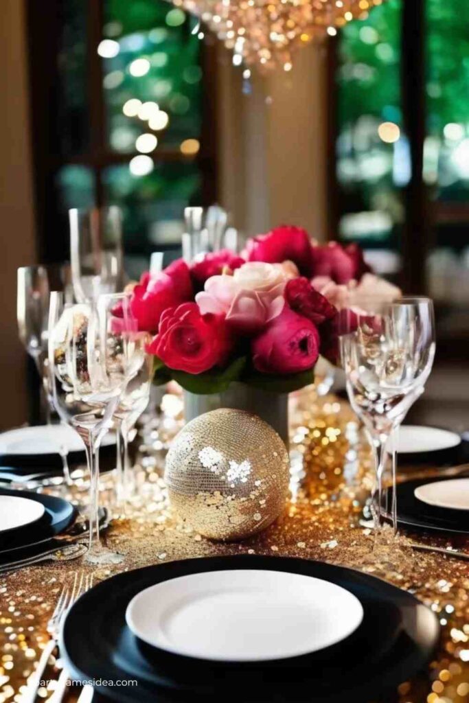 Sparkling Sequin Tablecloth