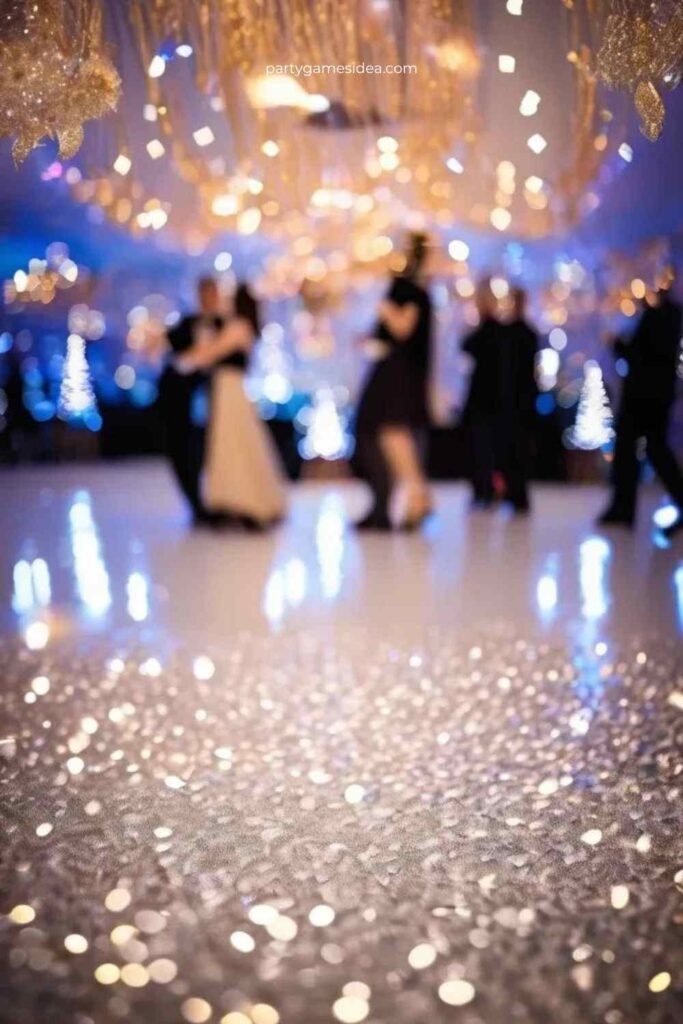 Sparkling Winter Dance Floor