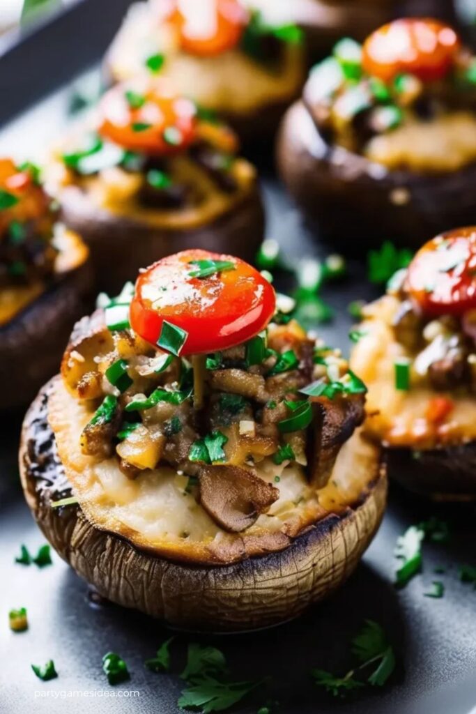 The Stuffed Mushrooms