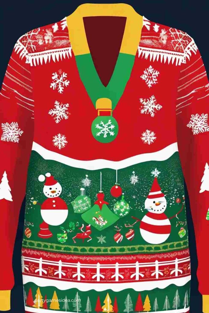 Ugly Christmas Sweater Contest