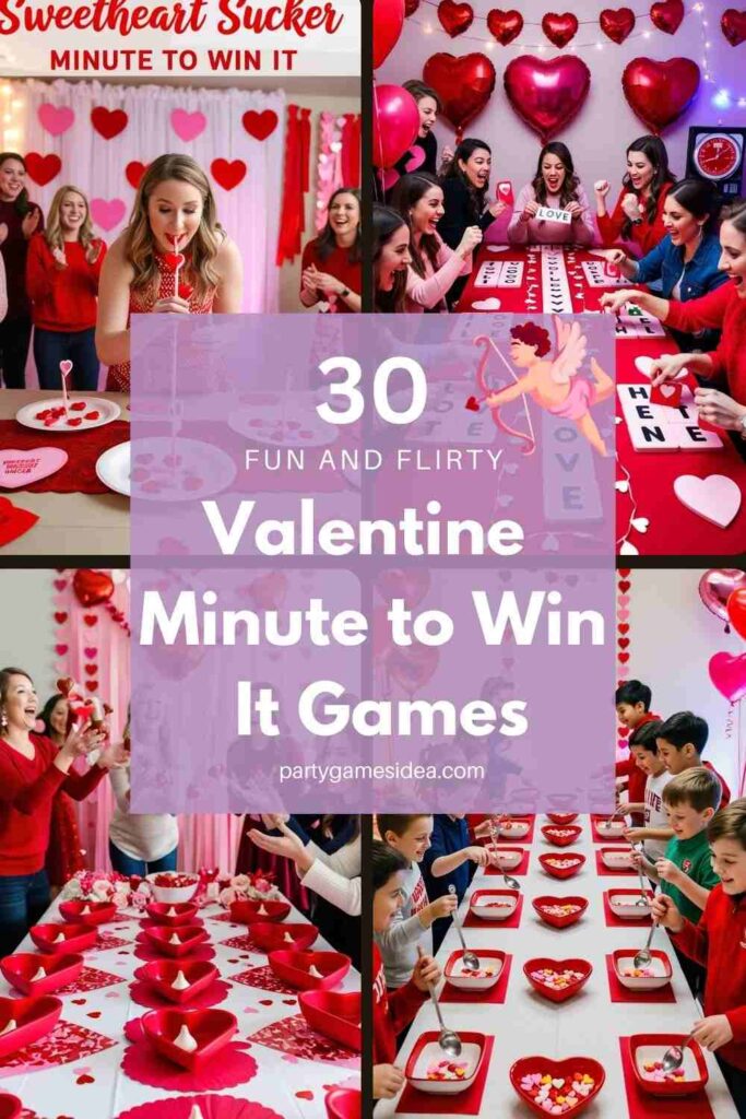 Valentine Minute to Win It Games