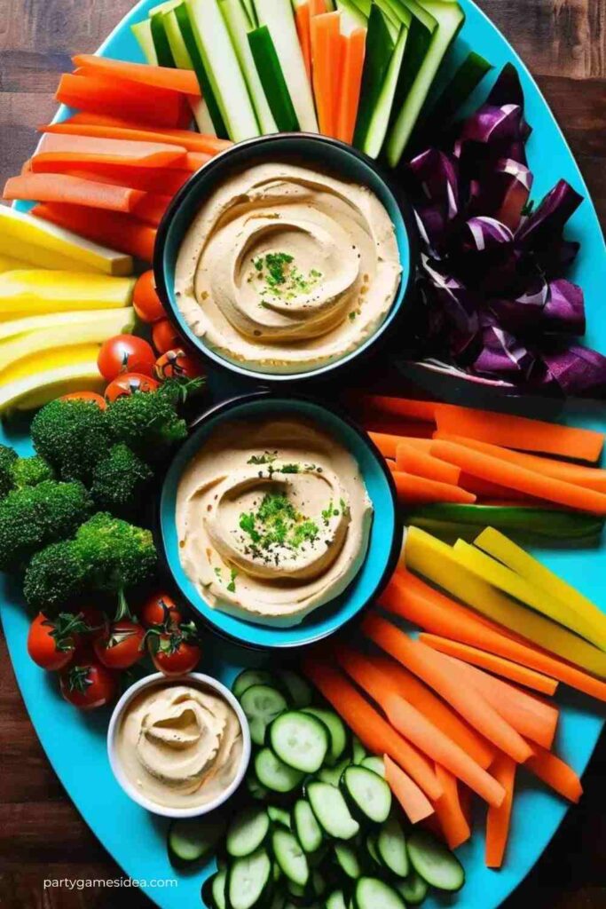 Veggie Platter with Hummus