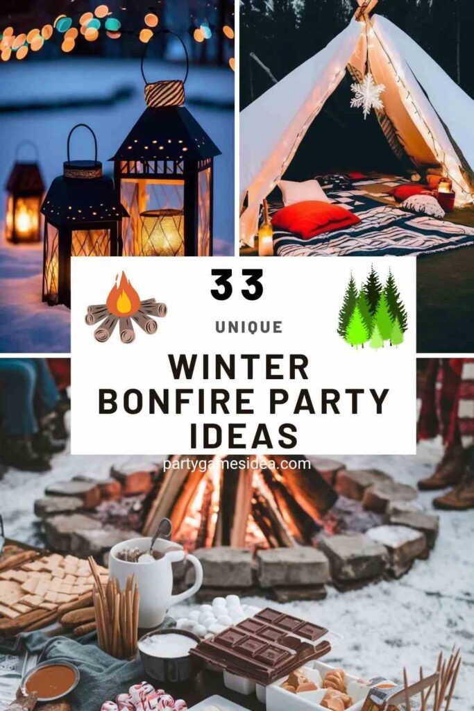 Winter Bonfire Party Ideas