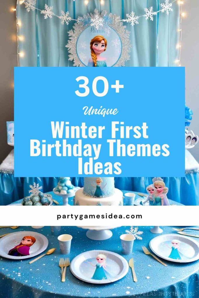 Winter First Birthday Themes