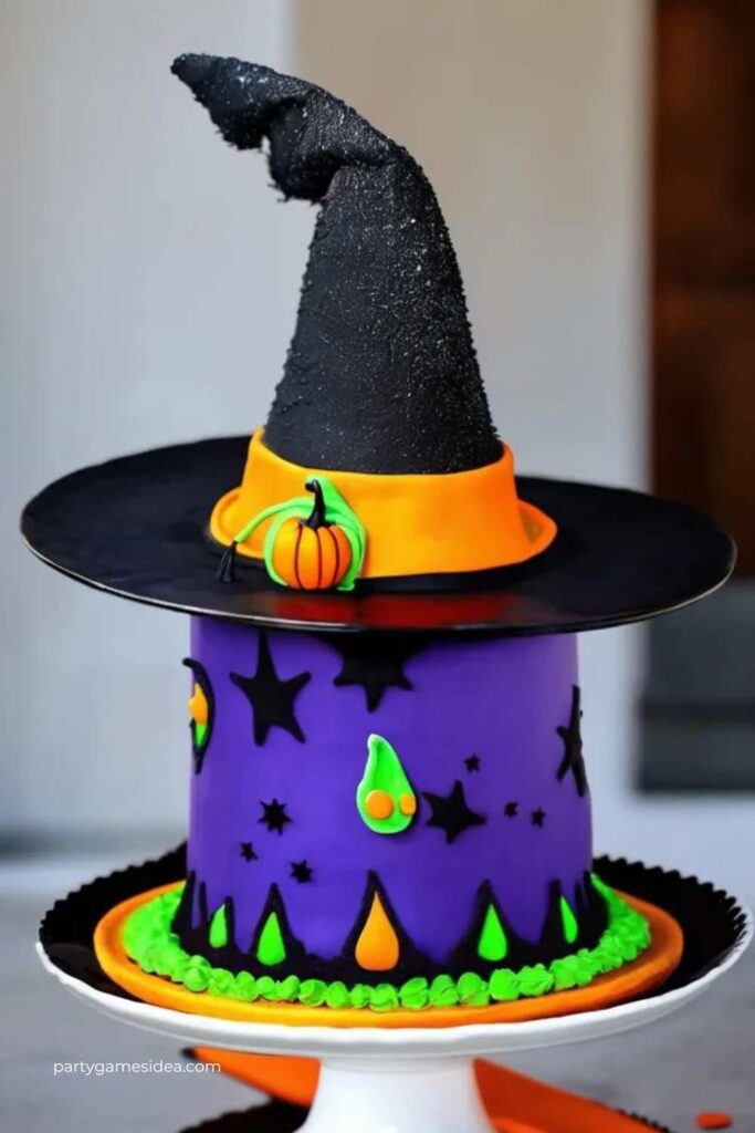 Witch Hat Cake