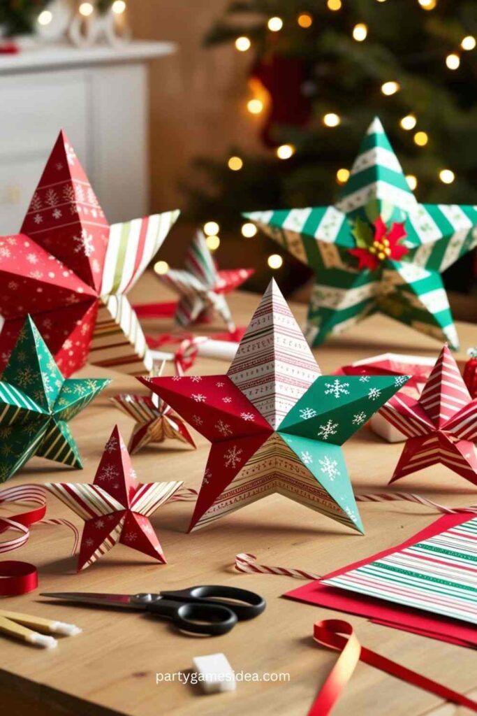 3D Paper Stars