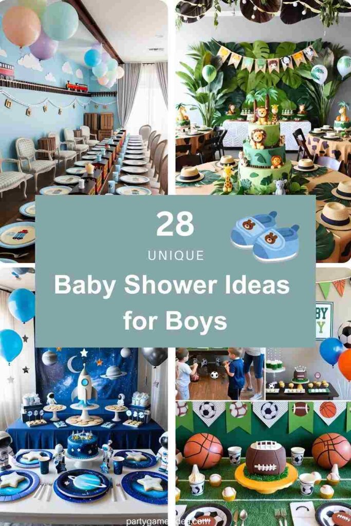 Baby Shower Ideas for Boys