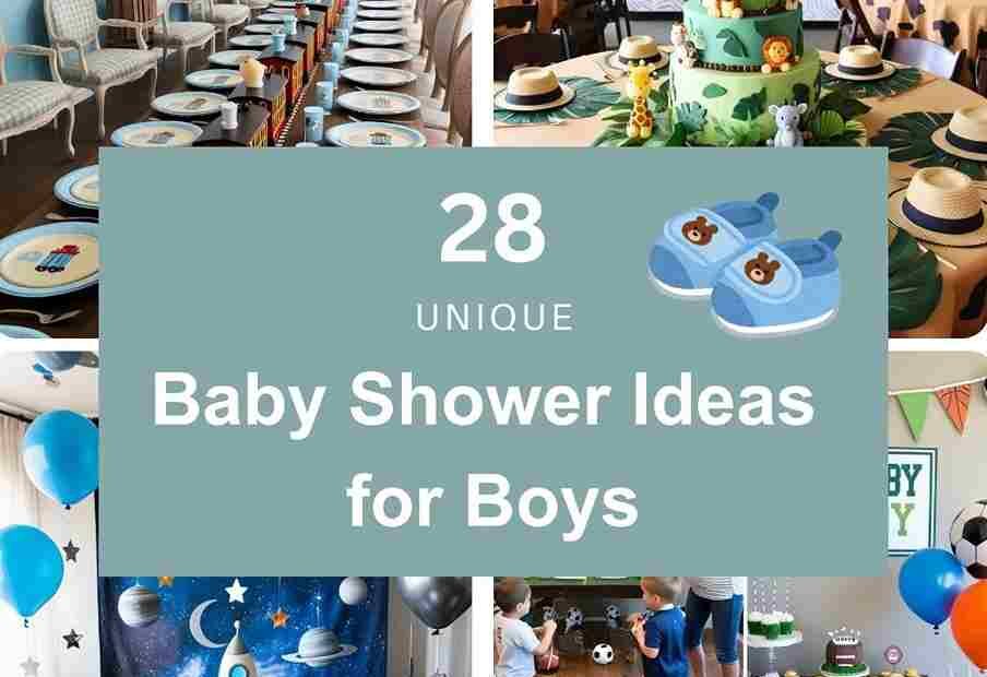 Baby Shower Ideas for Boys