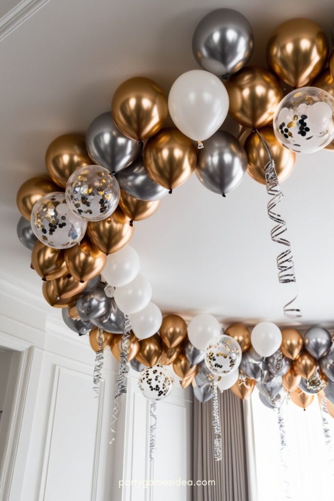 Balloon Garland Ceiling Decor