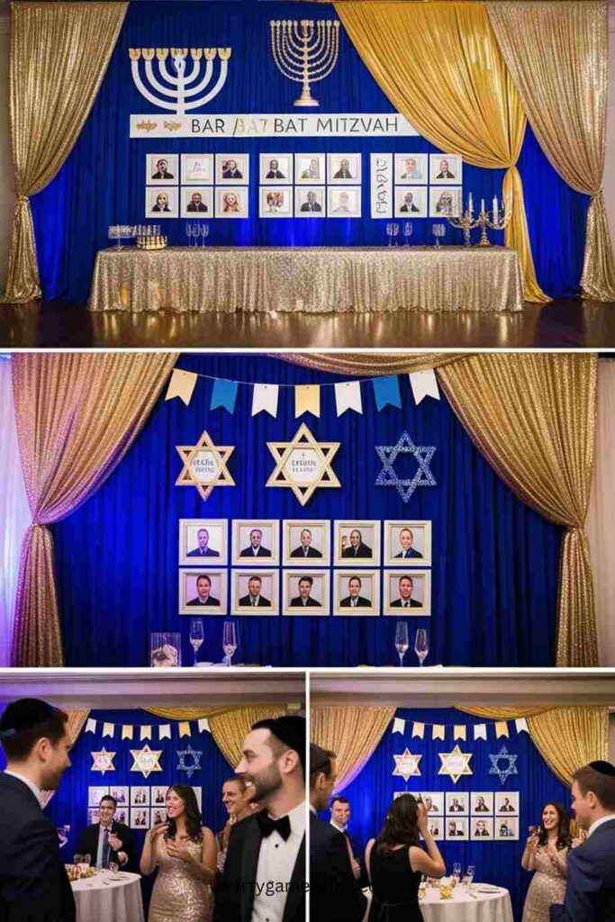 Bar or Bat Mitzvah Photo Wall