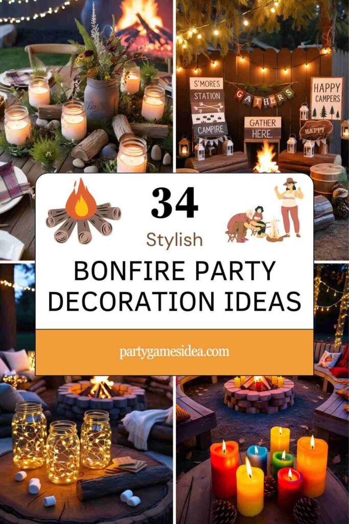 Bonfire Party Decoration Ideas