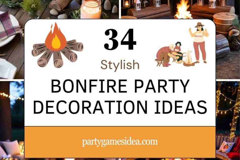 Bonfire Party Decoration Ideas