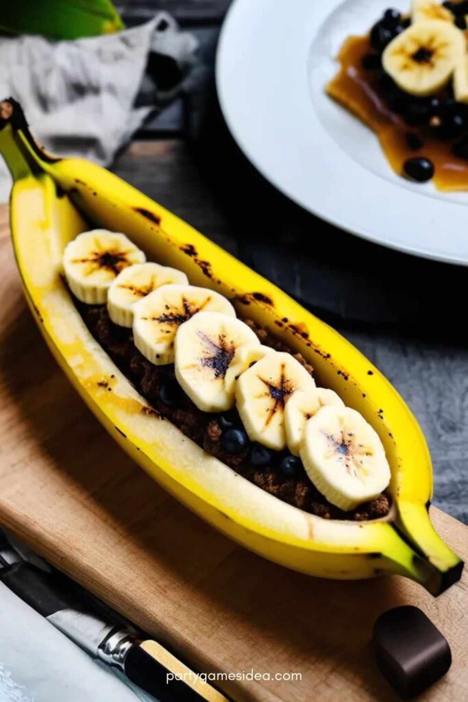 Campfire Banana Boats