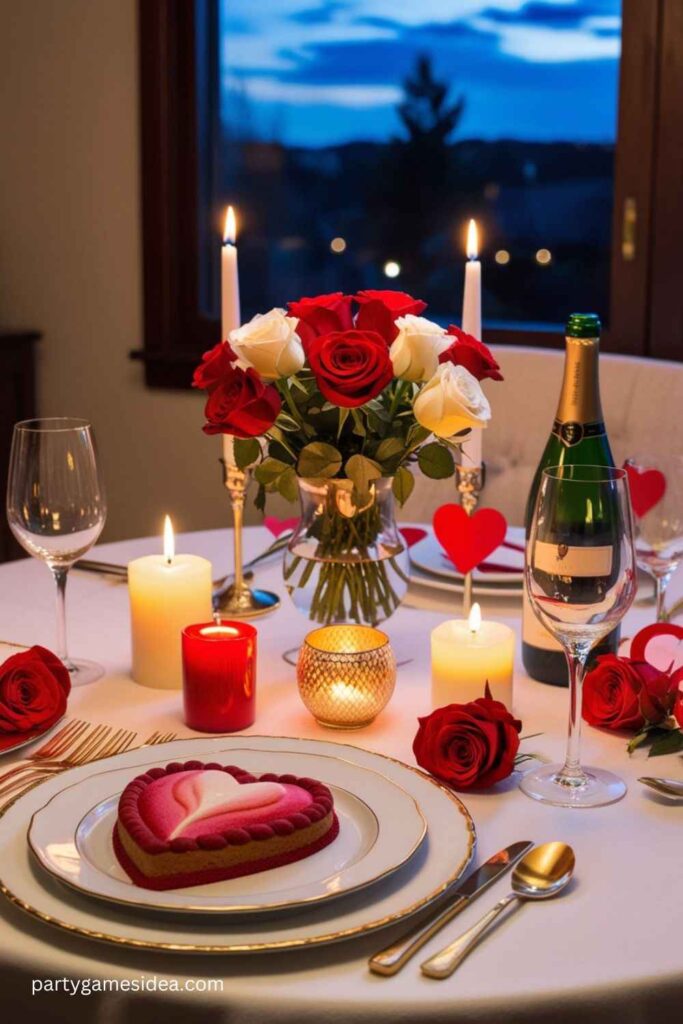 Candlelit Dinner at Home