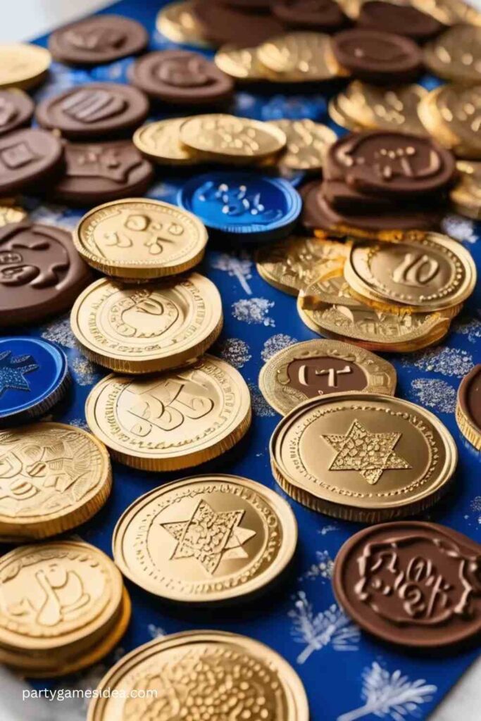 Chocolate Gelt (Gold Coins)