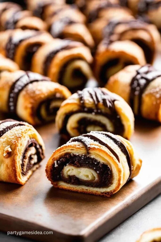 Chocolate-Hazelnut Rugelach