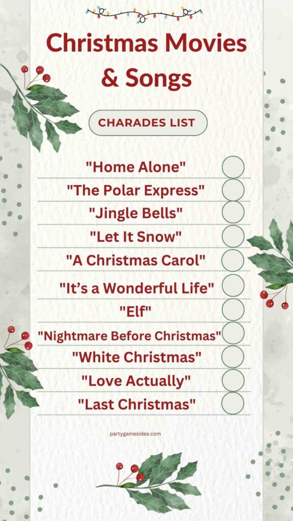 Christmas Movies & Songs