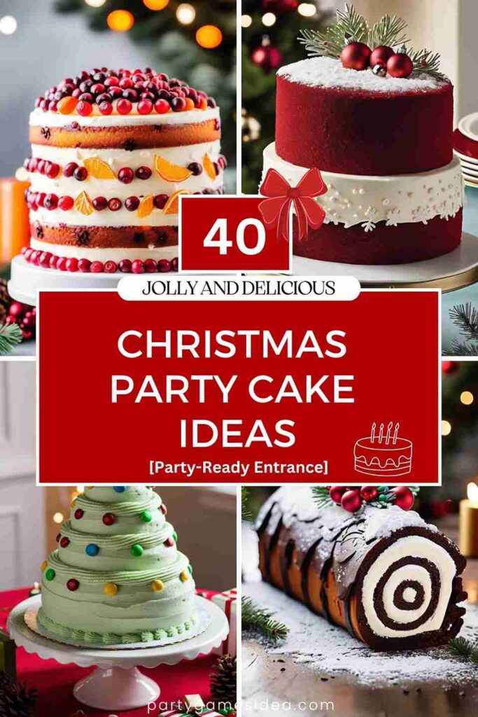 Christmas Party Cake Ideas