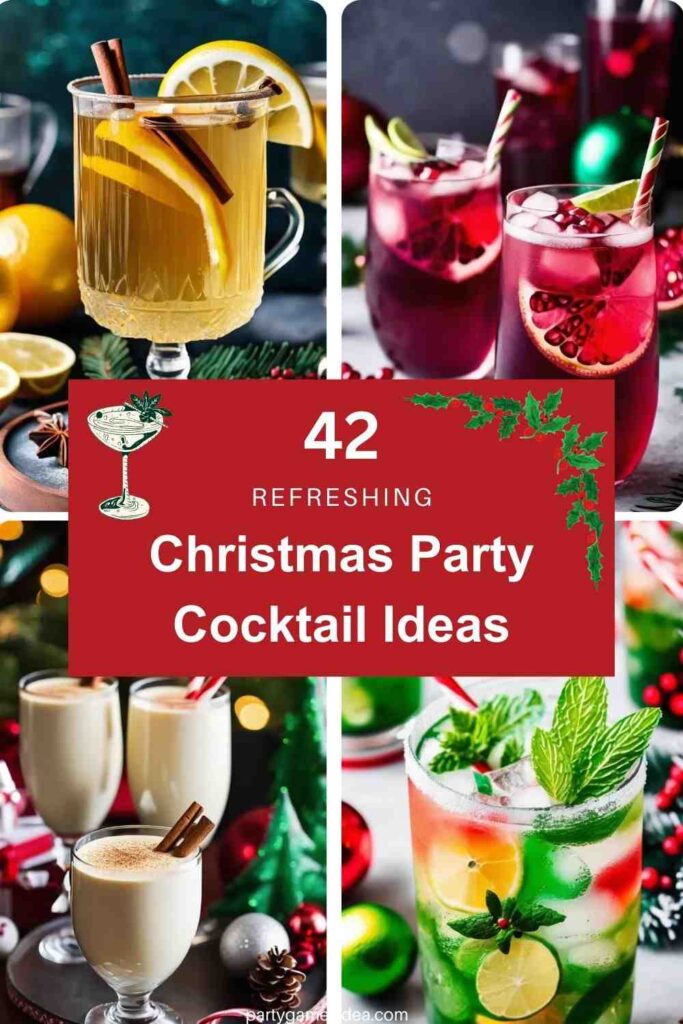 Christmas Party Cocktail Ideas